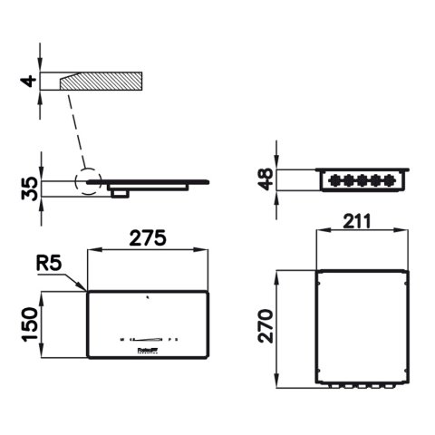 Індукційна варильна поверхня Foster Modular Quadra Series 7367040